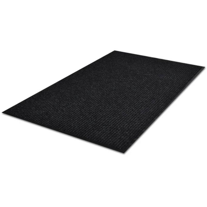 Crni otirač protiv klizanja od PVC za vrata 120 x 180 cm - Slika 4