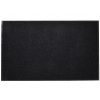 Crni otirač protiv klizanja od PVC za vrata 90 x 120 cm