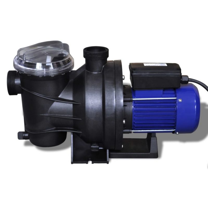 Električna pumpa za bazen 1200 W plava - Slika 4
