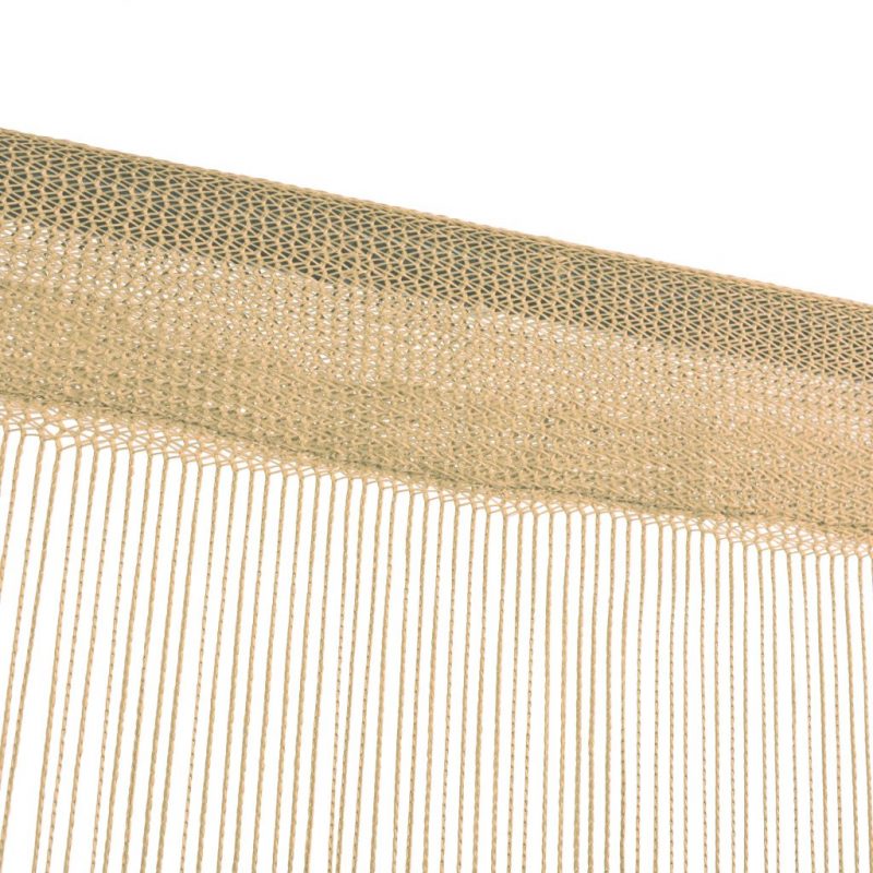 Končane Zavjese 2 kom 100x250 cm Bež - Slika 3