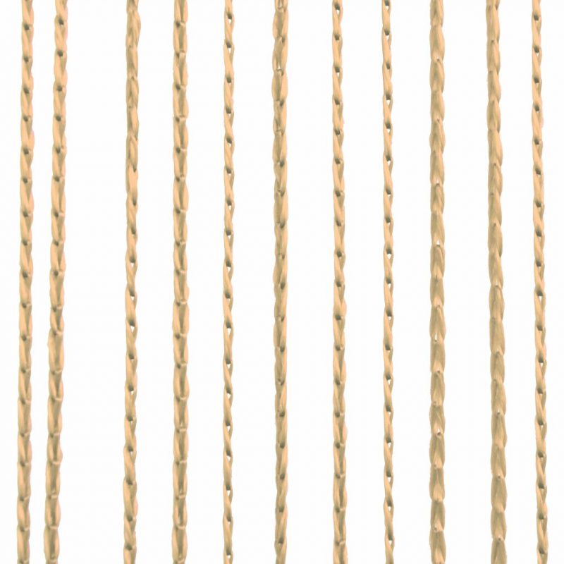 Končane Zavjese 2 kom 100x250 cm Bež - Slika 4