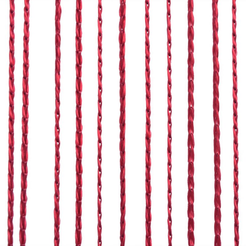 Končane Zavjese 2 kom 100x250 cm Bordo - Slika 3