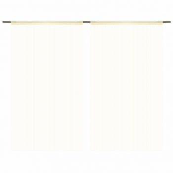 Končane Zavjese 2 kom 100x250 cm Krem
