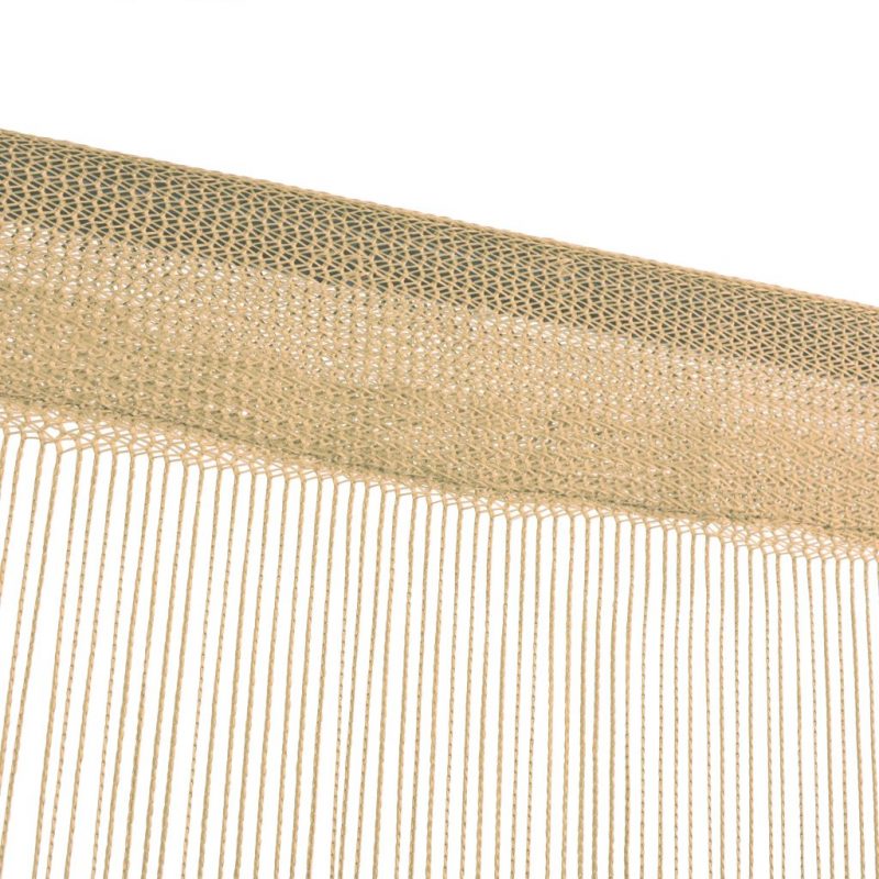 Končane Zavjese 2 kom 140x250 cm Bež - Slika 4