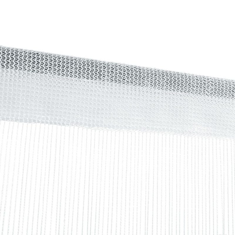 Končane Zavjese 2 kom 140x250 cm Bijele - Slika 4
