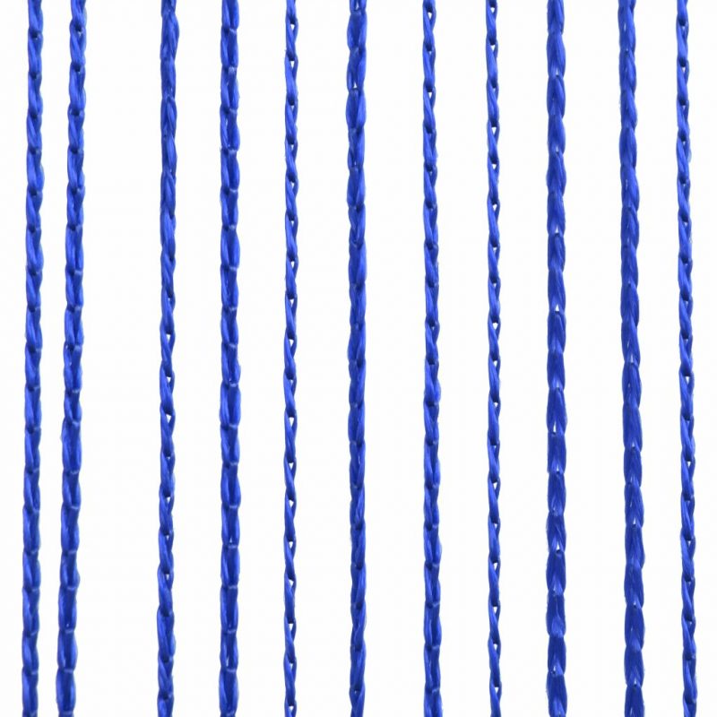 Končane Zavjese 2 kom 140x250 cm Plave - Slika 3