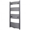 Kupaonski Radijator za Ručnike Centralno Grijanje Sivi 500 x 1160 mm