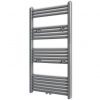 Kupaonski Radijator za Ručnike Centralno Grijanje Sivi 600 x 1160 mm