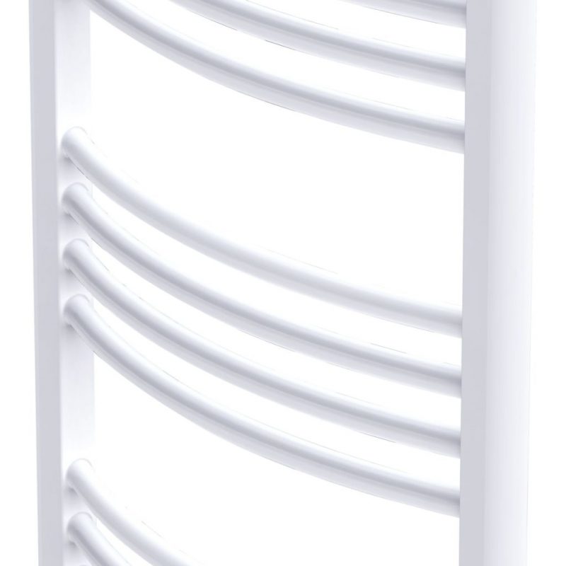 Kupaonski Radijator za Centralno grijanje Zaobljenih cijevi 600 x 1160mm Bočni & Srednji priključak - Slika 3