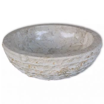 Mramorni Umivaonik 40 cm Krem