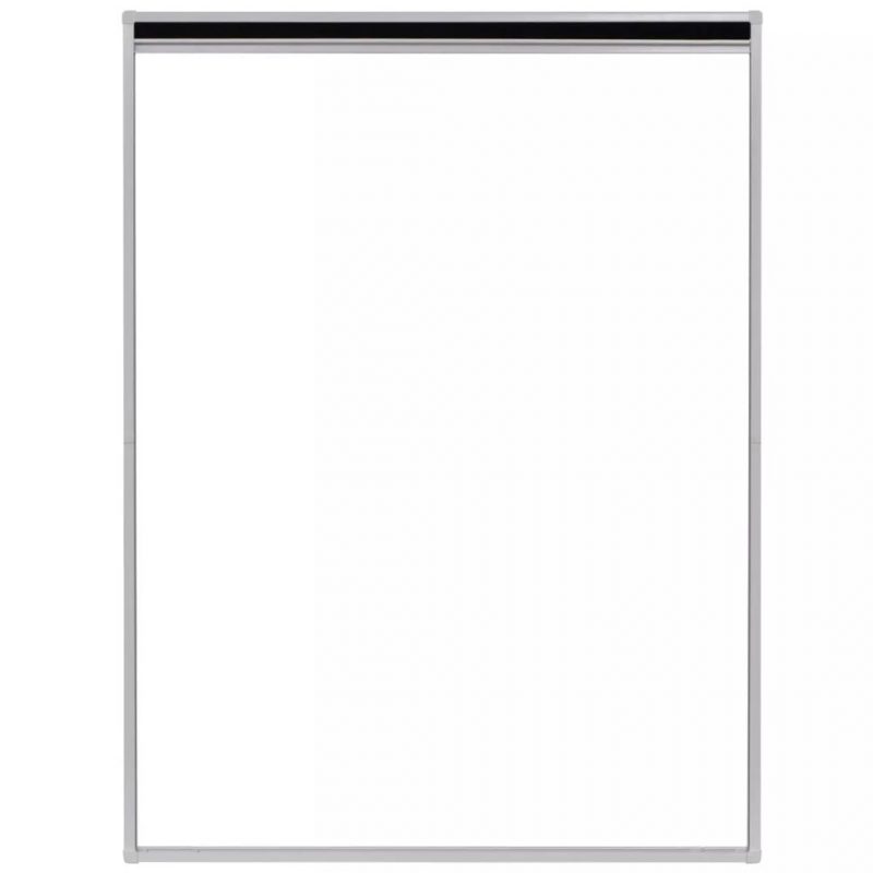 Plisirani Zaslon Protiv Insekata za Prozore Aluminijski 60x80 cm - Slika 4