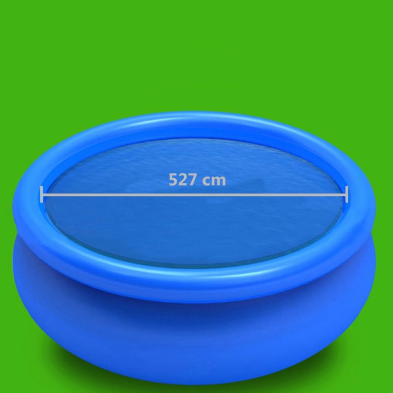Pokrivač za bazen plavi 527 cm PE