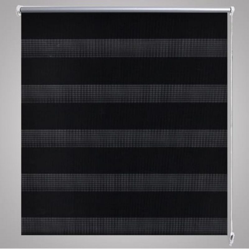 Rolo crne zavjese sa zebrastim linijama 60 x 120 cm - Slika 4