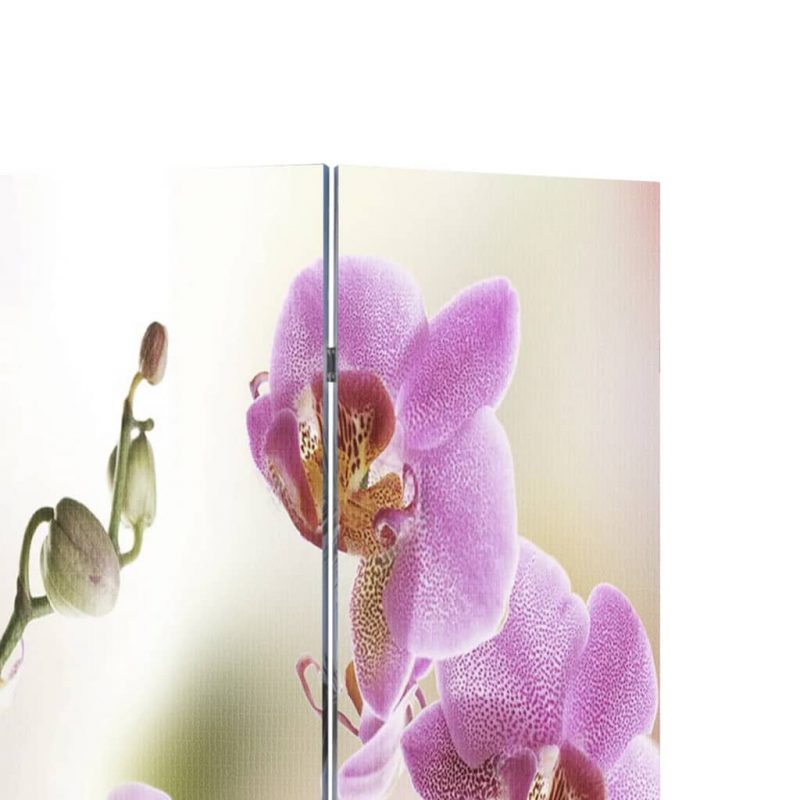 Sklopiva sobna pregrada s uzorkom cvijeća 240 x 170 cm - Slika 3