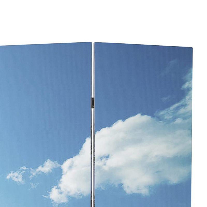 Sklopiva sobna pregrada s uzorkom plaže 240 x 170 cm - Slika 3