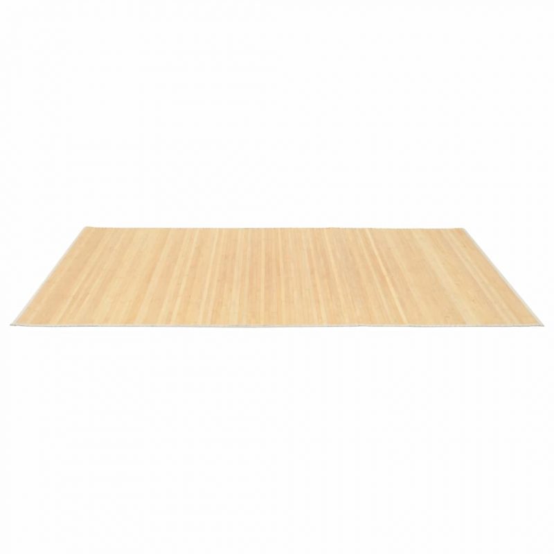 Tepih od bambusa 120 x 180 cm prirodne boje