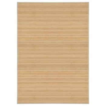 Tepih od bambusa 120 x 180 cm prirodne boje