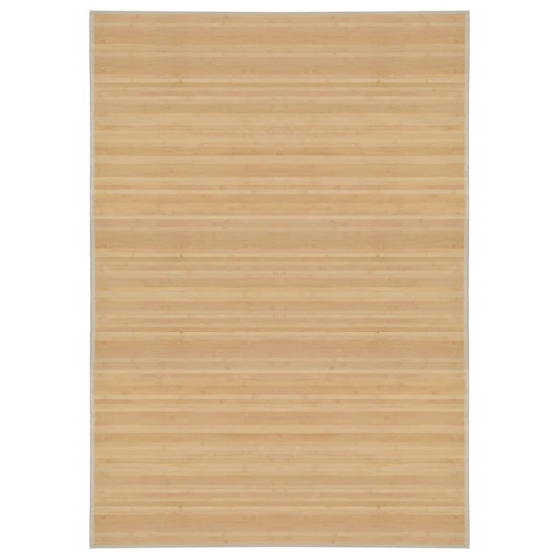 Tepih od bambusa 120 x 180 cm prirodne boje