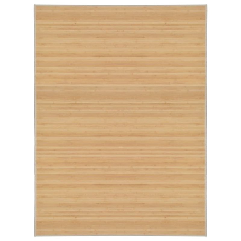 Tepih od bambusa 150 x 200 cm prirodna boja