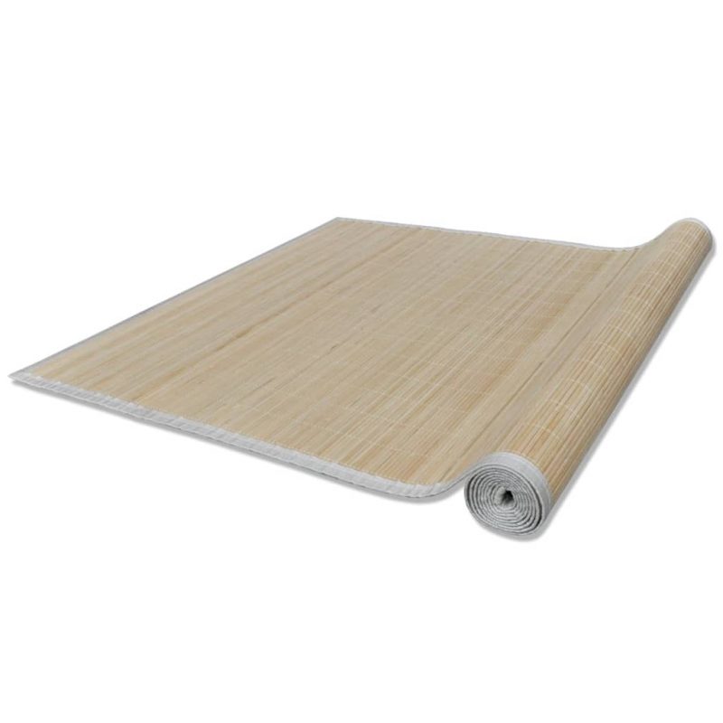 Tepih od bambusa 160 x 230 cm prirodne boje - Slika 3