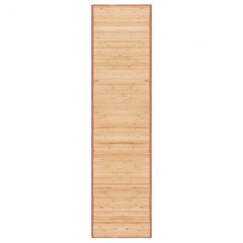 Tepih od bambusa 80 x 300 cm smeđi