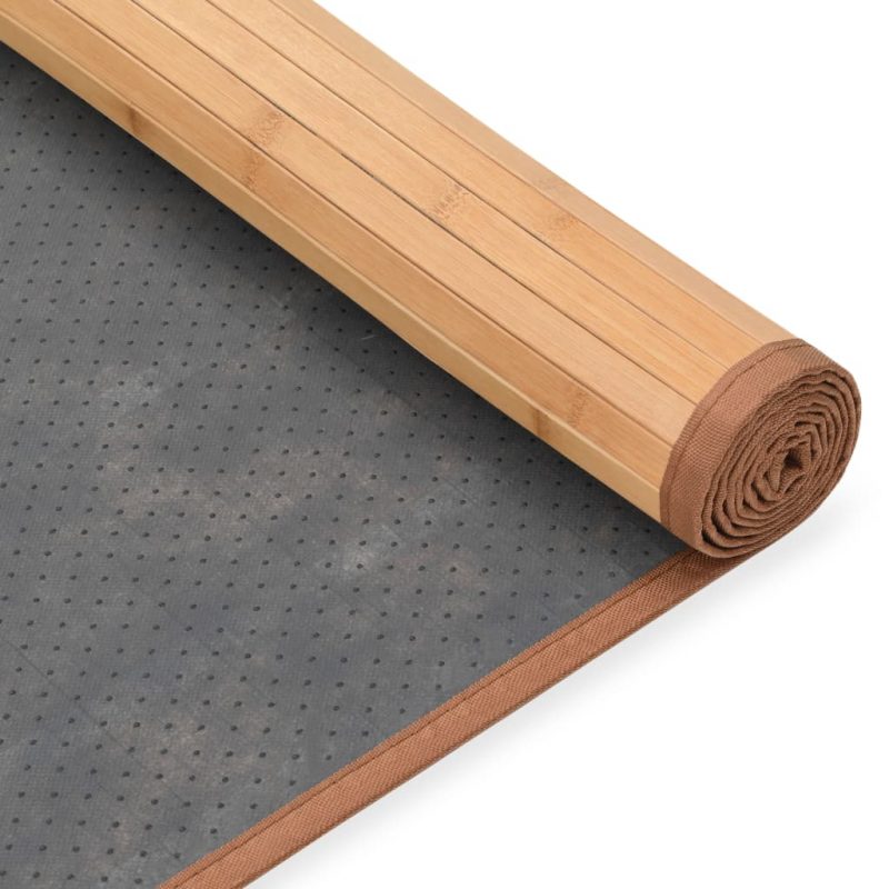 Tepih od bambusa 80 x 300 cm smeđi - Slika 4