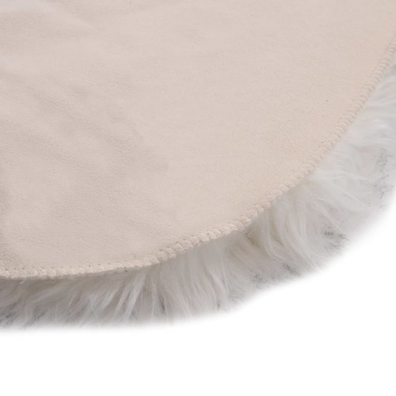 Tepih od umjetne ovčje kože 60 x 90 cm sivi prošarani - Slika 4