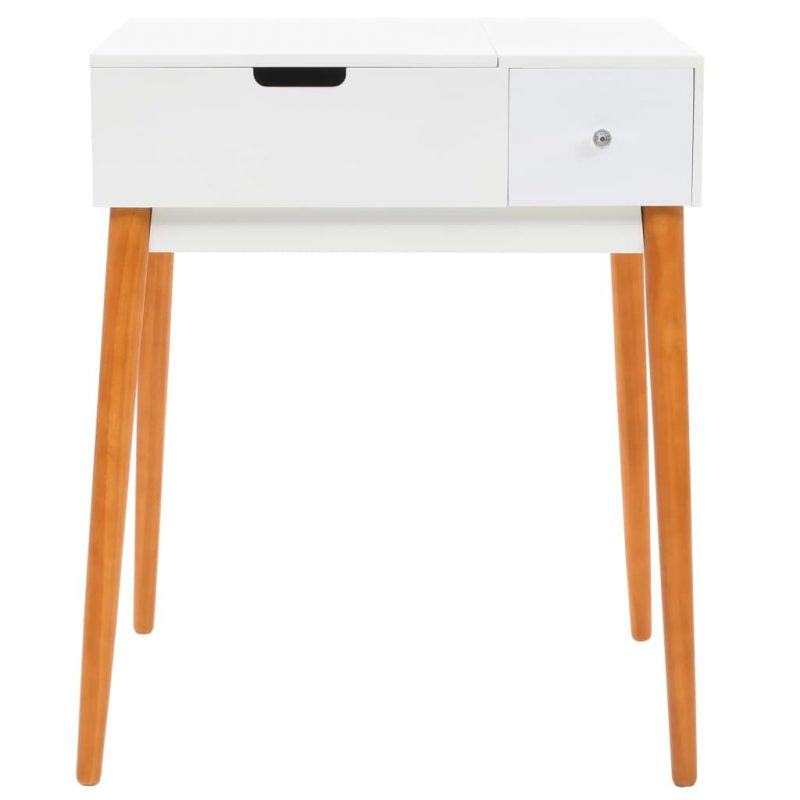 Toaletni stolić s ogledalom od MDF-a 60 x 50 x 86 cm - Slika 3