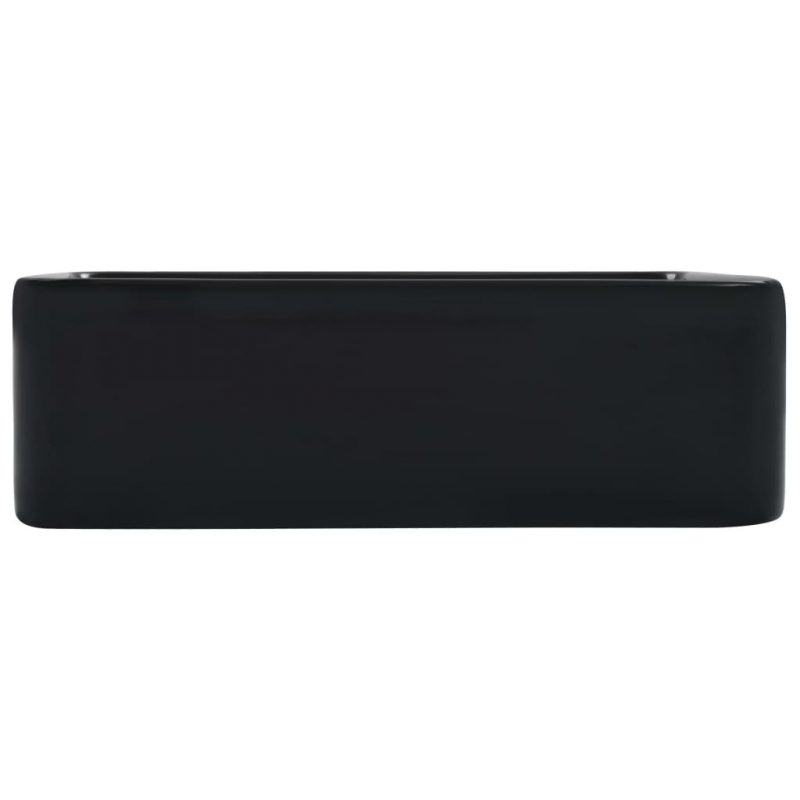 Umivaonik 40 x 30 x 13 cm keramički crni - Slika 4