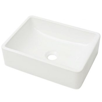Umivaonik Keramički Bijeli 41x30x12 cm