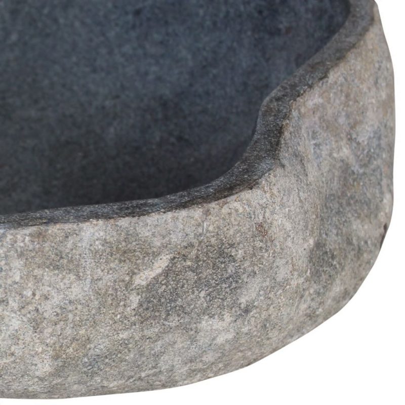 Umivaonik od rječnog kamena ovalni 38-45 cm - Slika 4
