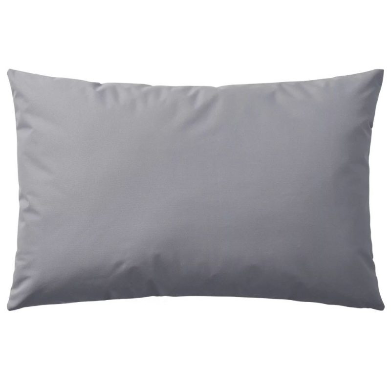 Vrtni jastuci 4 kom 60 x 40 cm sivi - Slika 3