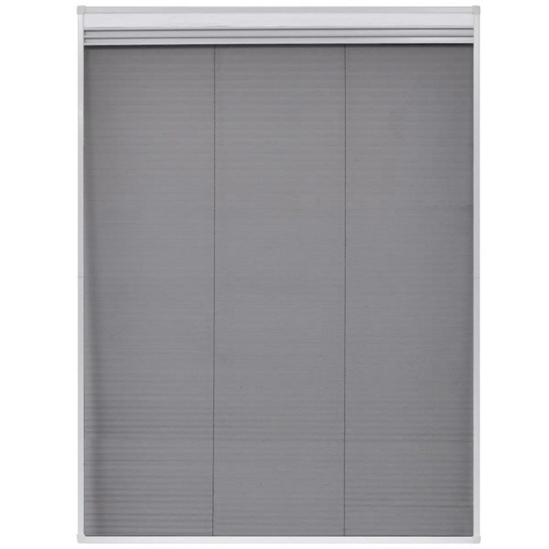 Zaslon Protiv Insekata za Prozore Aluminijski 60x80 cm sa Sjenilom - Slika 4