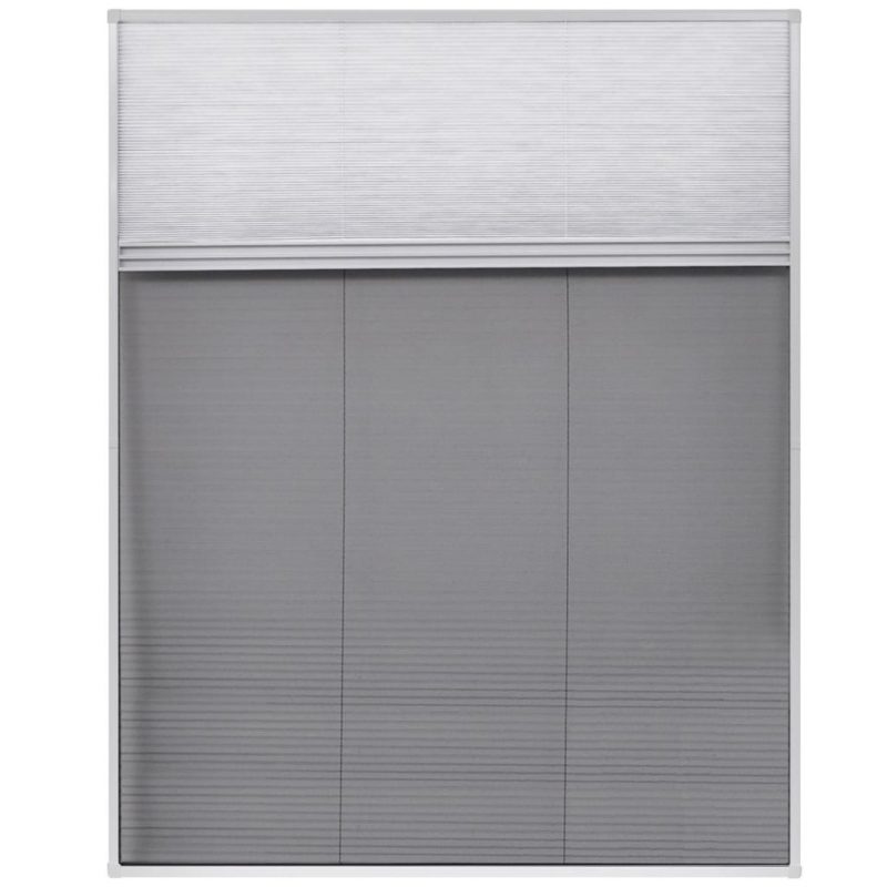 Zaslon Protiv Insekata za Prozore Aluminijski 80x100 cm sa Sjenilom - Slika 3