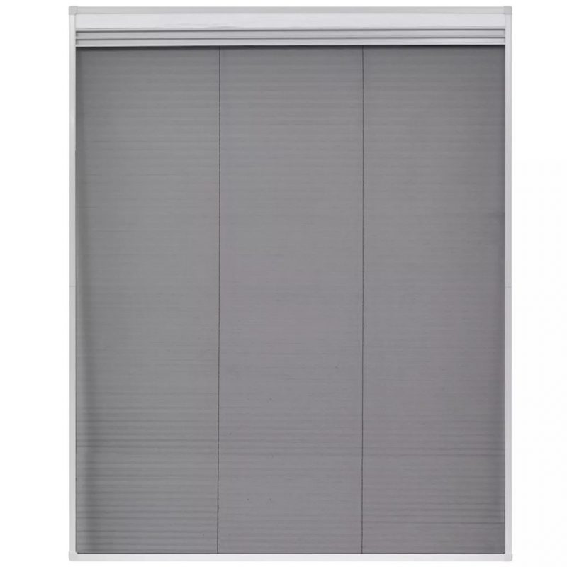 Zaslon Protiv Insekata za Prozore Aluminijski 80x100 cm sa Sjenilom - Slika 4