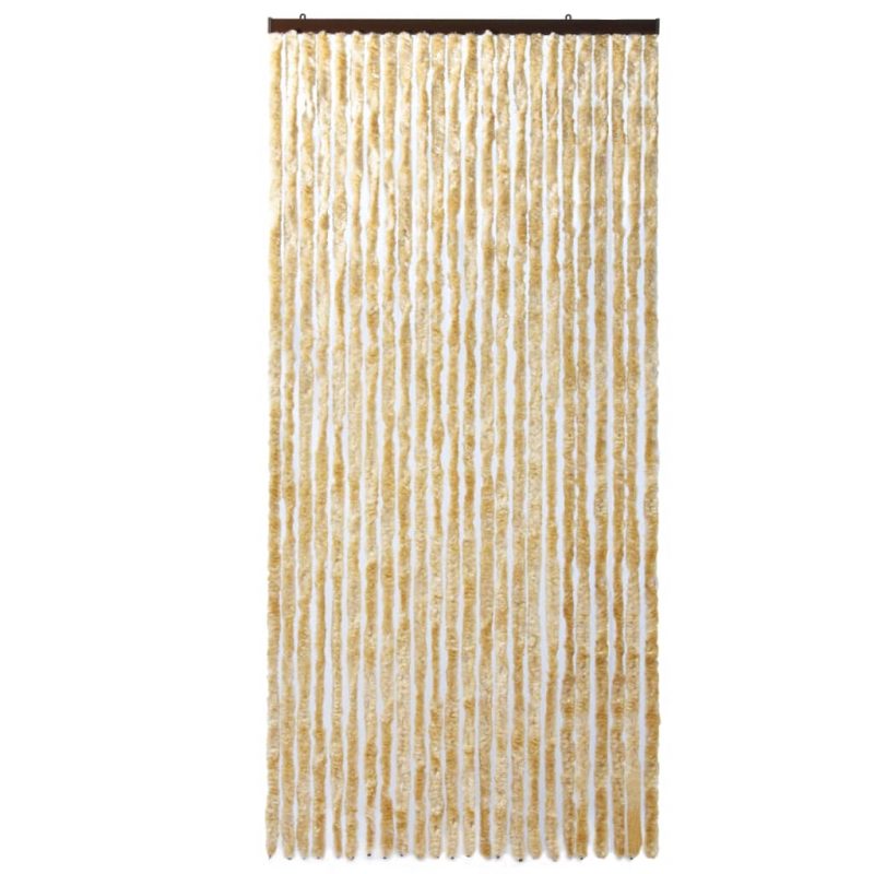 Zastor protiv insekata bež 100 x 220 cm šenil - Slika 4