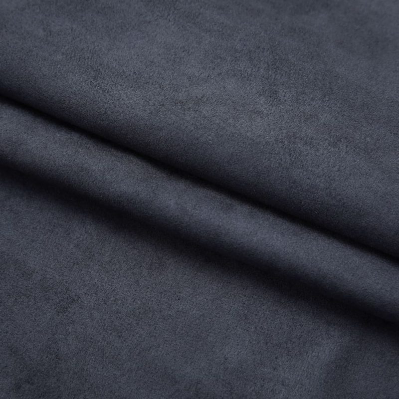Zavjese za zamračivanje s kukama 2 kom antracit 140 x 175 cm - Slika 3