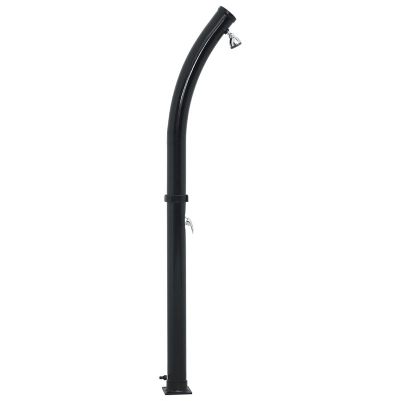Solarni tuš crni 214 cm 20 L - Slika 4