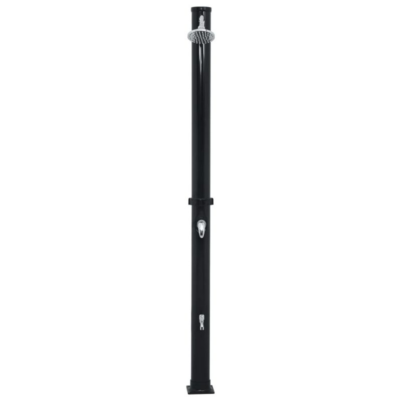 Solarni tuš crni 220 cm 20 L - Slika 4