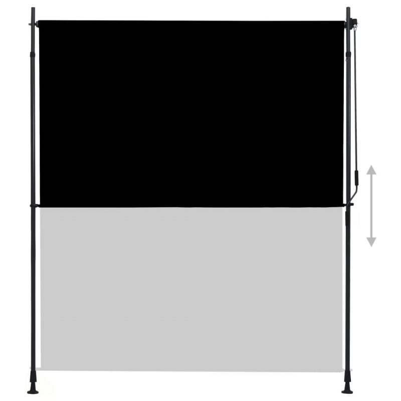 Vanjska roleta 200 x 270 cm antracit - Slika 3