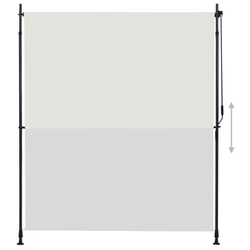 Vanjska roleta 200 x 270 cm krem - Slika 3