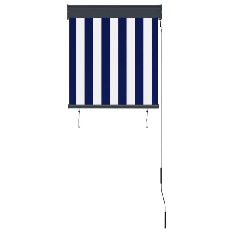 Vanjska roleta 60 x 250 cm plavo-bijela - Slika 3