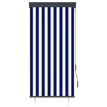 Vanjska roleta 80 x 250 cm plavo-bijela