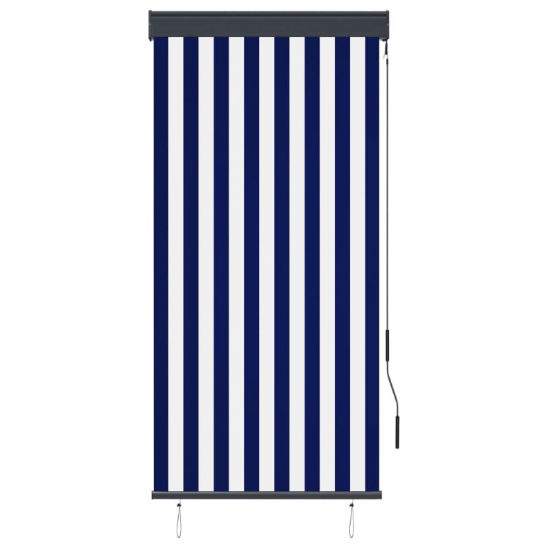 Vanjska roleta 80 x 250 cm plavo-bijela