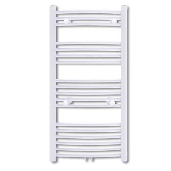 Kupaonski Radijator za Centralno grijanje Zaobljenih cijevi 500 x 1160mm Bočni & Srednji priključak
