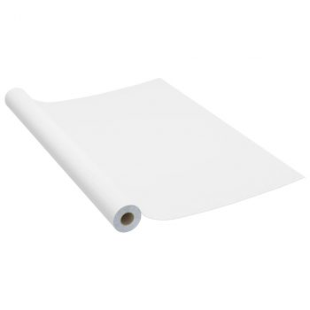 Samoljepljiva folija za namještaj bijela 500 x 90 cm PVC