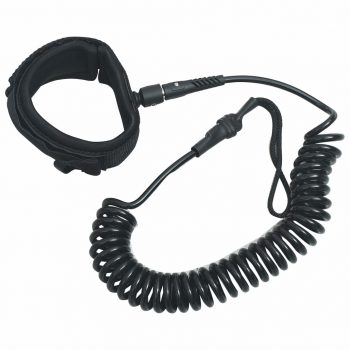 Spiralna vezica za SUP crna 25
