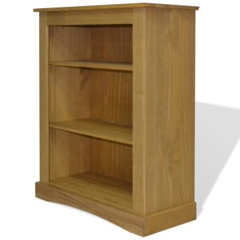 Biblioteka s 3 Police od Meksičkog Bora Asortiman Corona 81x29x100 cm