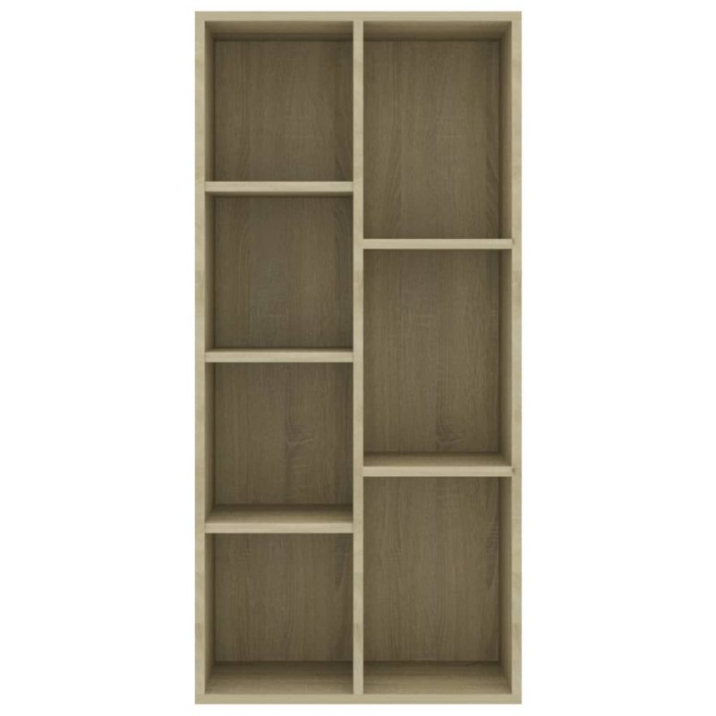 Ormarić za knjige boja hrasta sonome 50 x 25 x 106 cm iverica - Slika 4