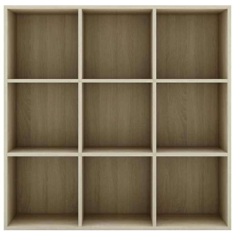 Ormarić za knjige boja hrasta sonome 98 x 30 x 98 cm od iverice - Slika 4
